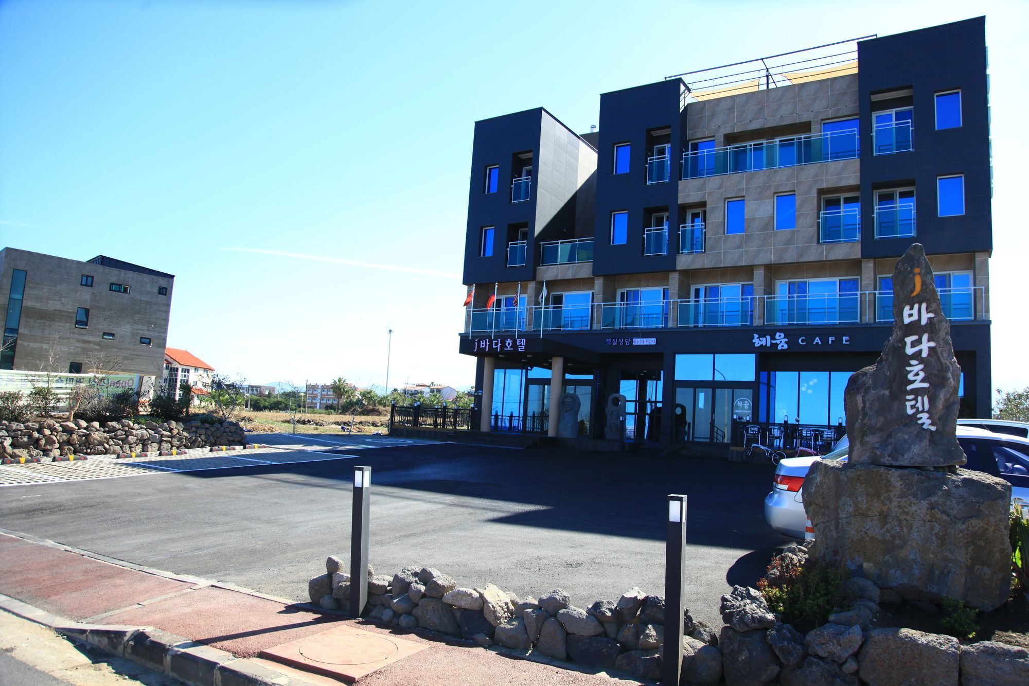 Hotel The Four Hills Čedžu Exteriér fotografie